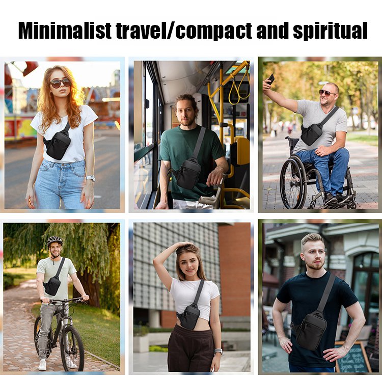 Men's Chest Bag Model