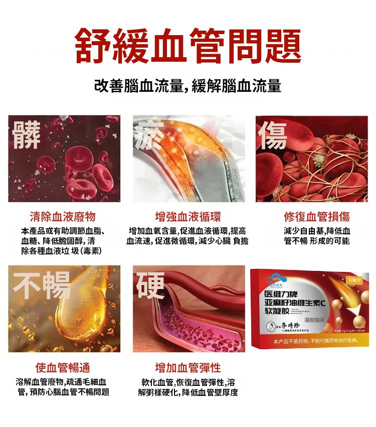 李時珍亞麻籽油軟膠囊,芙順堂百合康牌亞麻籽油維生素E軟膠囊輔助降血脂守護血管李時珍10粒每盒 35 afe82e27afb844a725f7f848d838834f 李時珍亞麻籽油軟膠囊