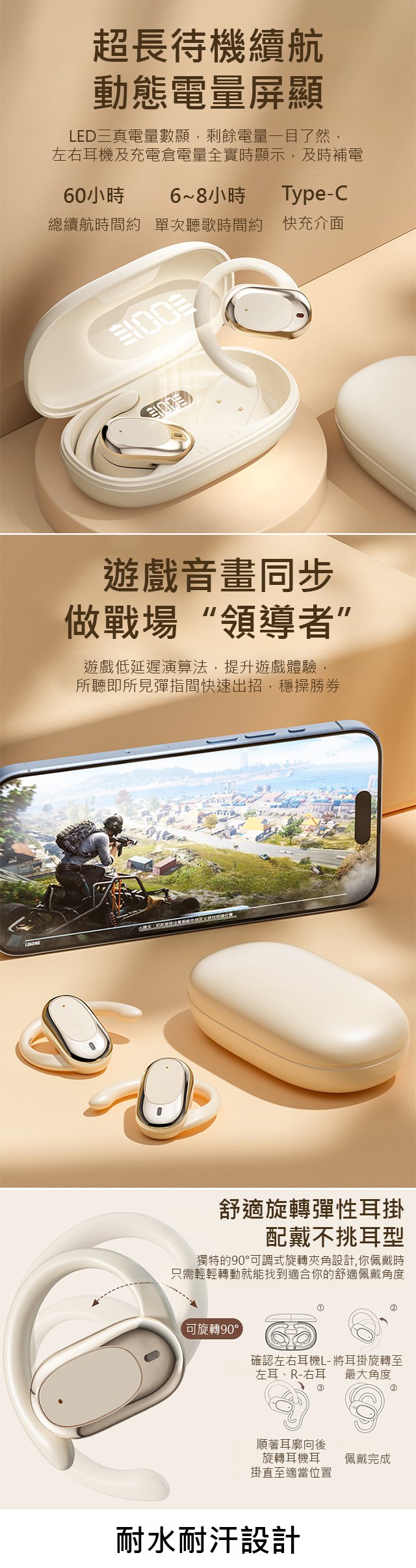 115a1e527e26c306ea6beb71f92e24c4 無線藍牙耳機不入耳掛耳式