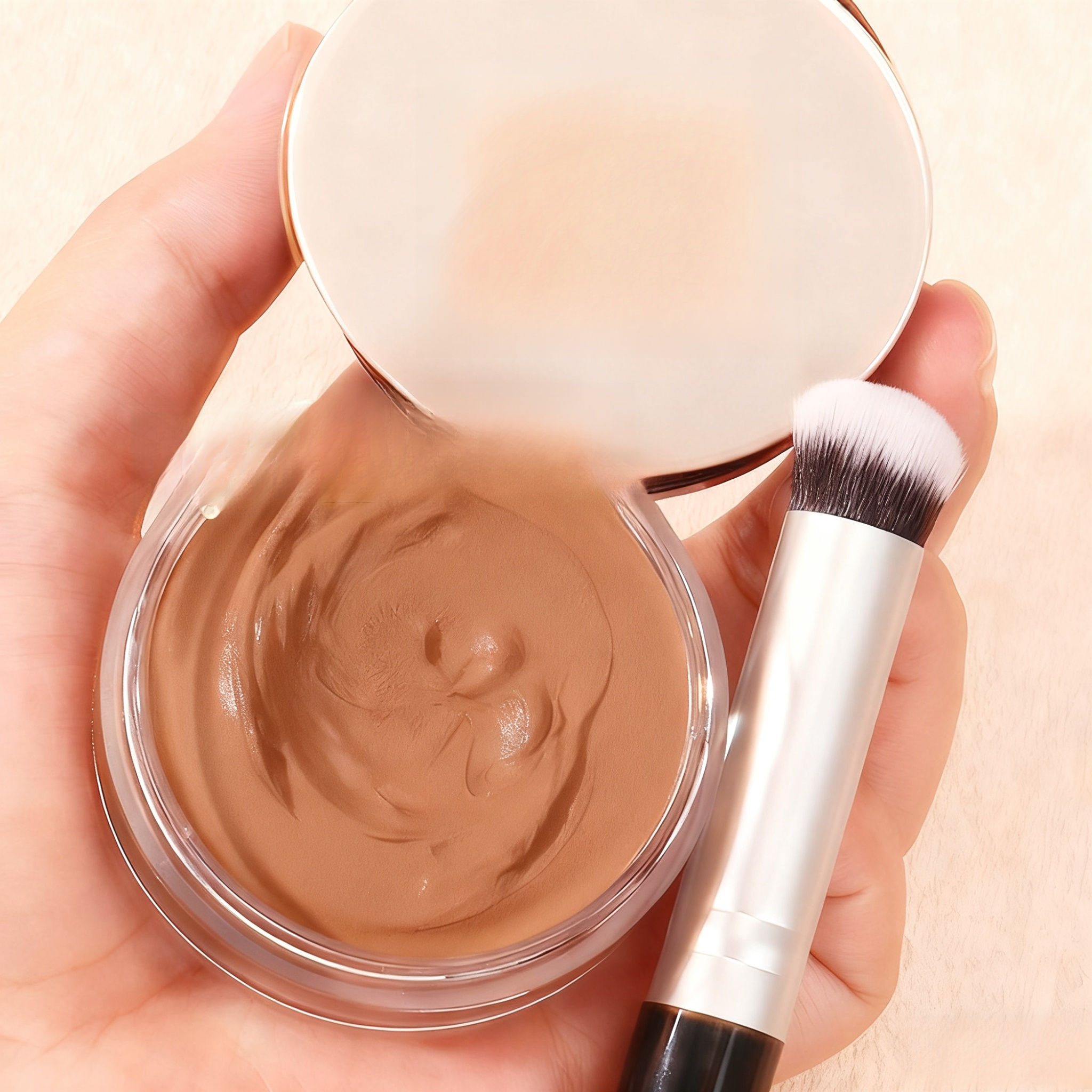 【ซื้อแถมแปรงแต่งหน้า】คอนซีลเลอร์ปกปิดได้ดีขายดี