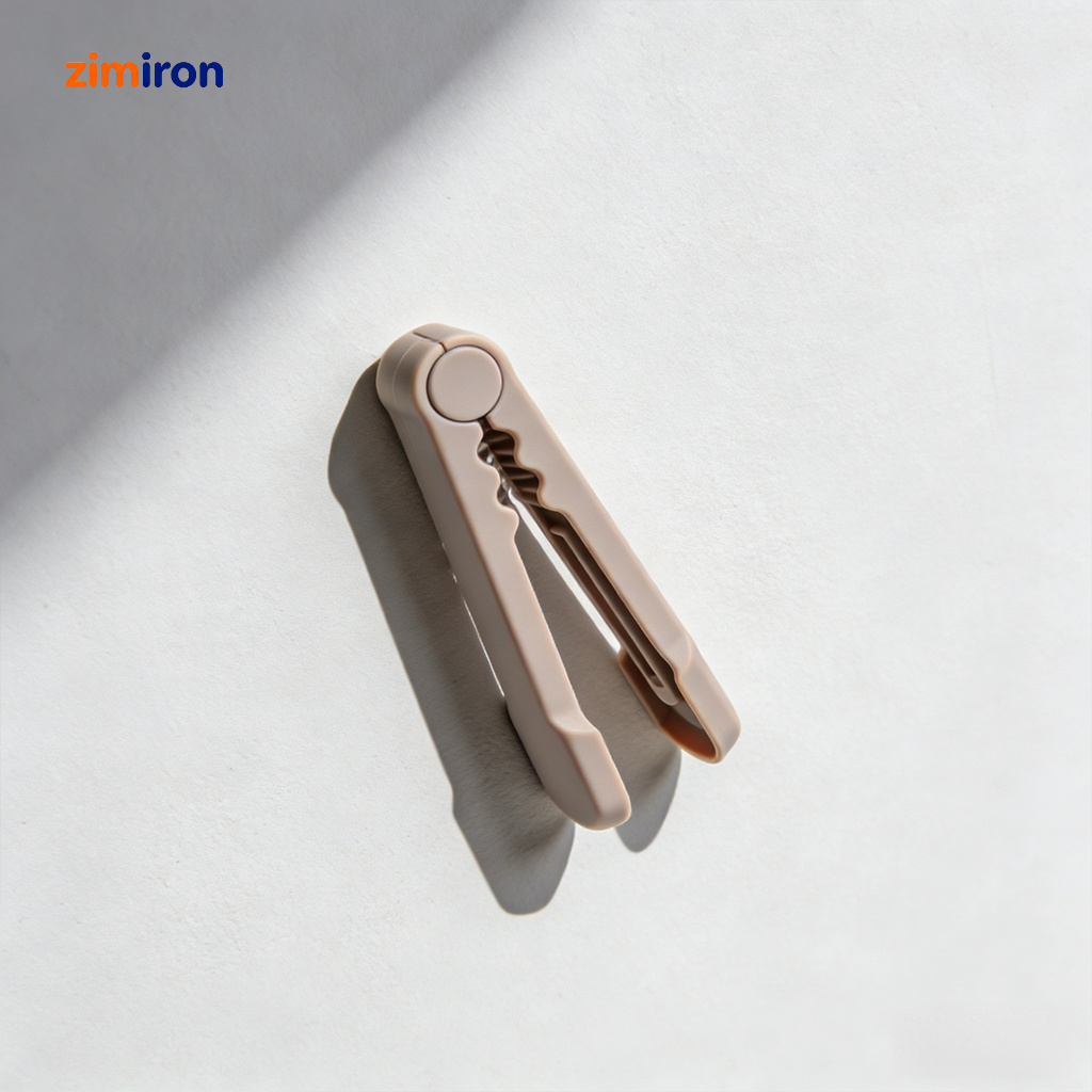 Heat-resistant kitchen clips preventing burns