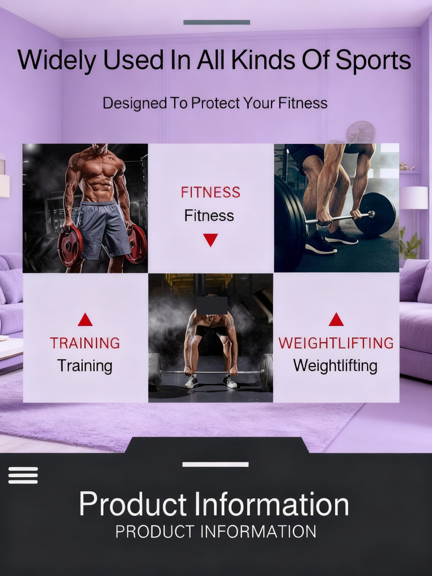 Lightweight gym gloves for improved performance