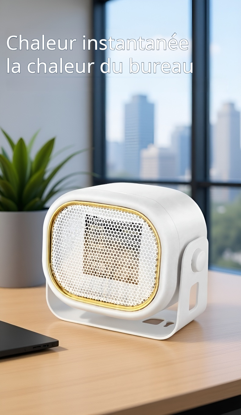 Chauffage mural de bureau offrant une chaleur instantanée