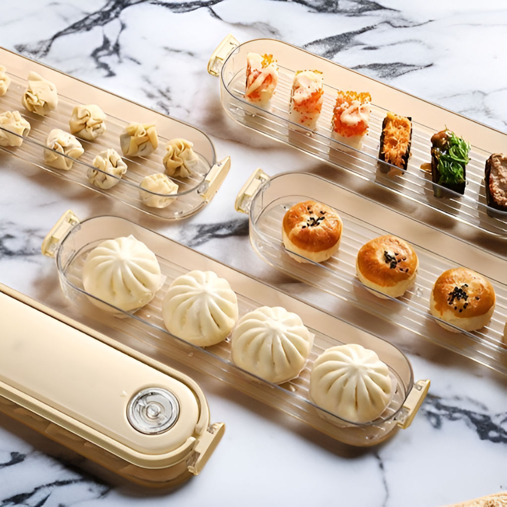 กล่องเก็บเกี๊ยวสด มีฝาปิดแน่นหนา