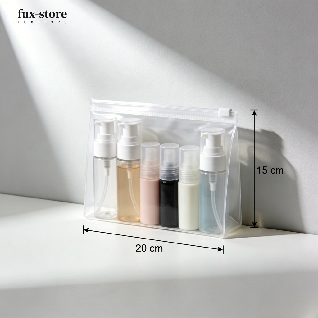 Reiseflaschenset für Handgepäck und Flugreisen