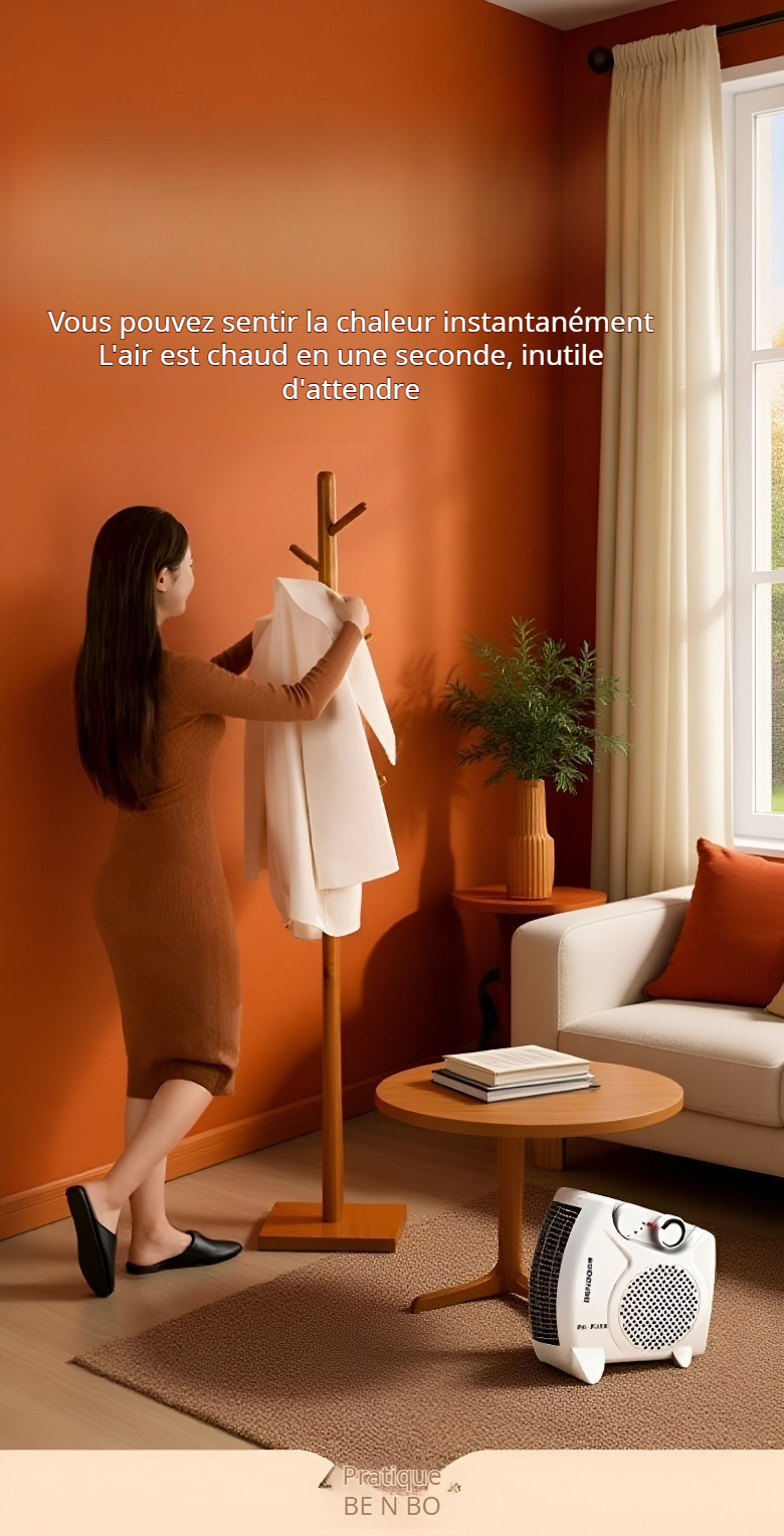 Poêle moderne Little Sun en fonctionnement