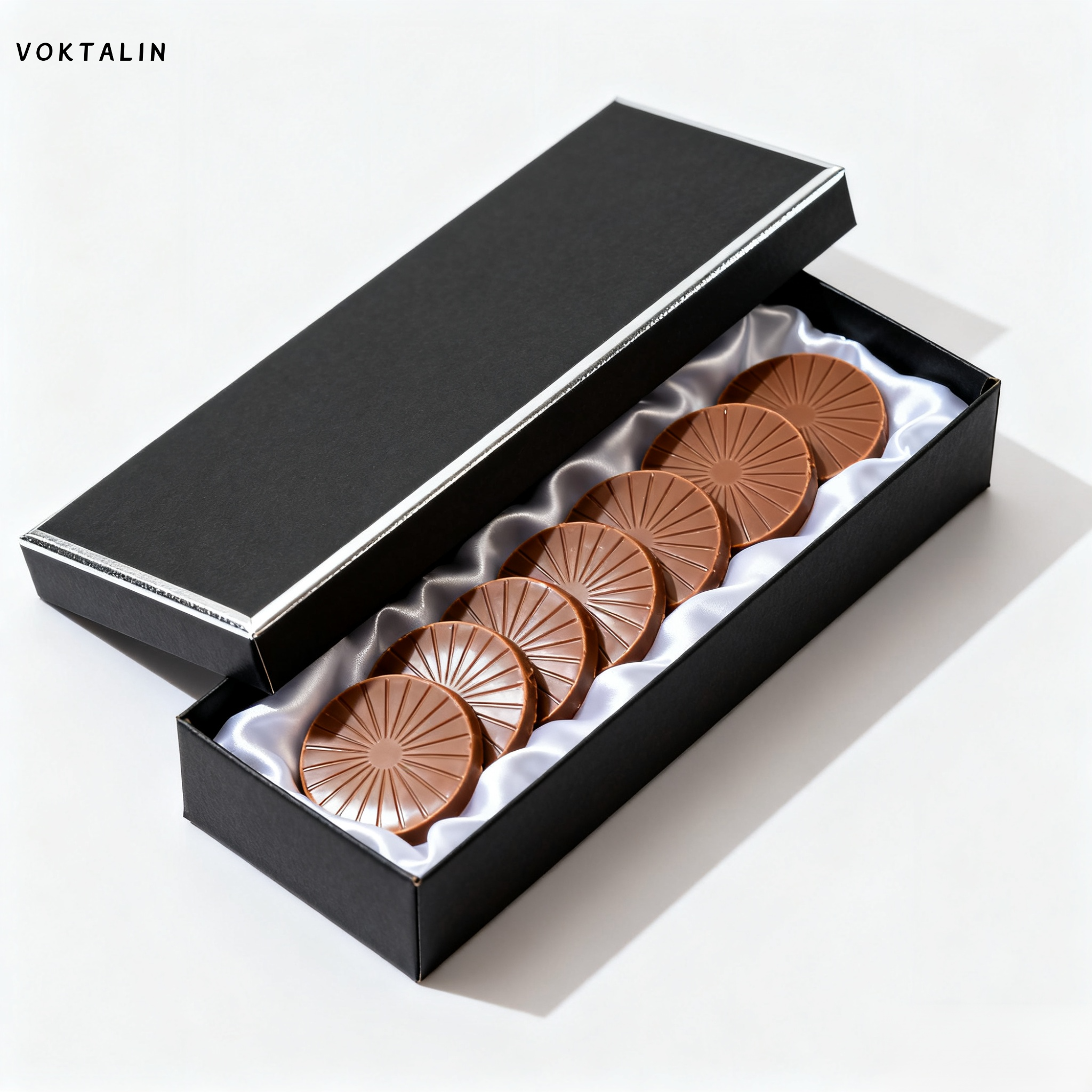 Bo&icirc;te de chocolat noir 100% pur beurre de cacao