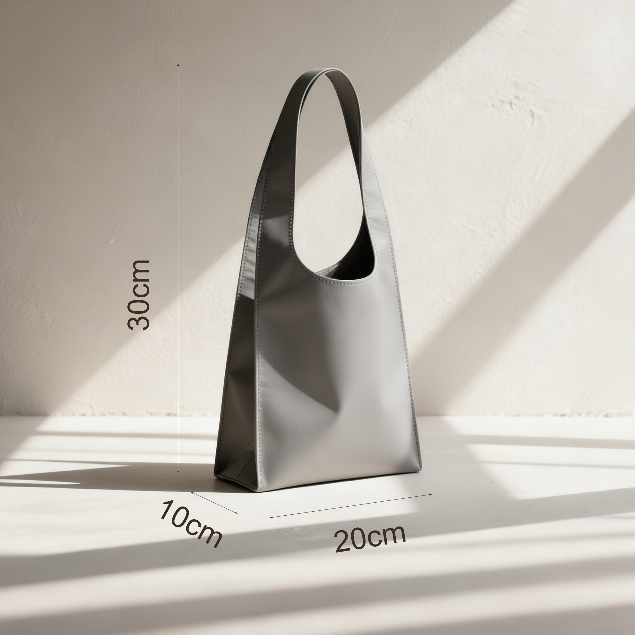 Prémium minőségű bőrtáska közelről