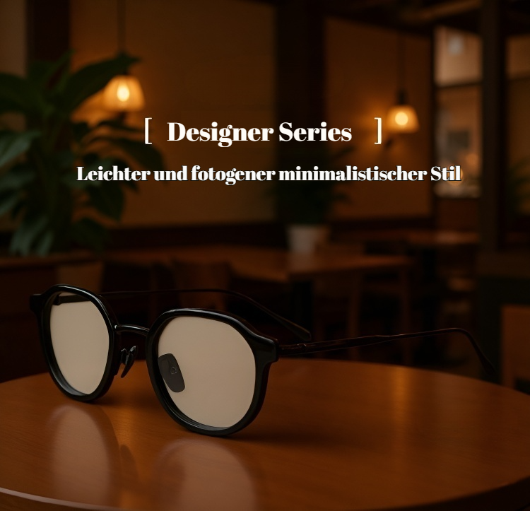 Männer Titan-Brillenfassung – edles und leichtes Design