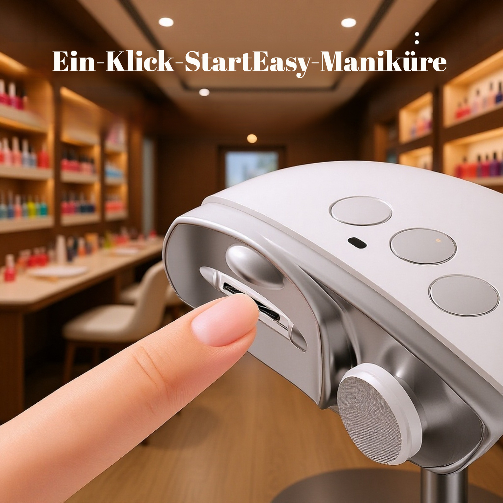 Nagelpflegegerät für Maniküre und Pediküre zu Hause