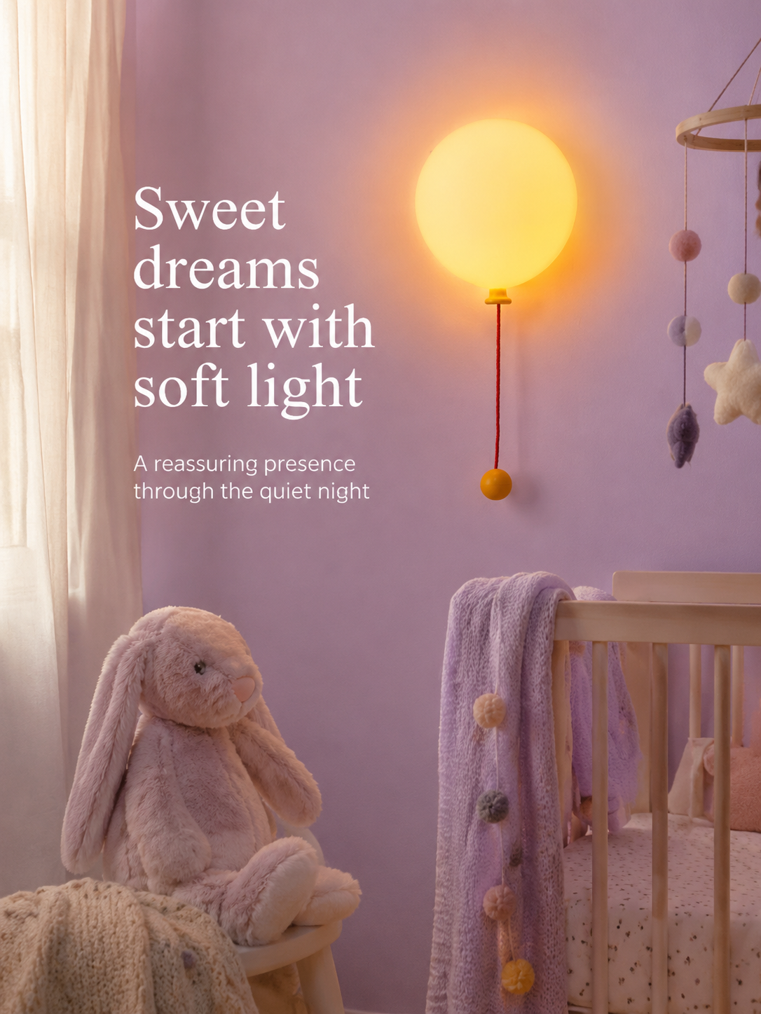 Unique gift idea - Glowing Balloon Night Light