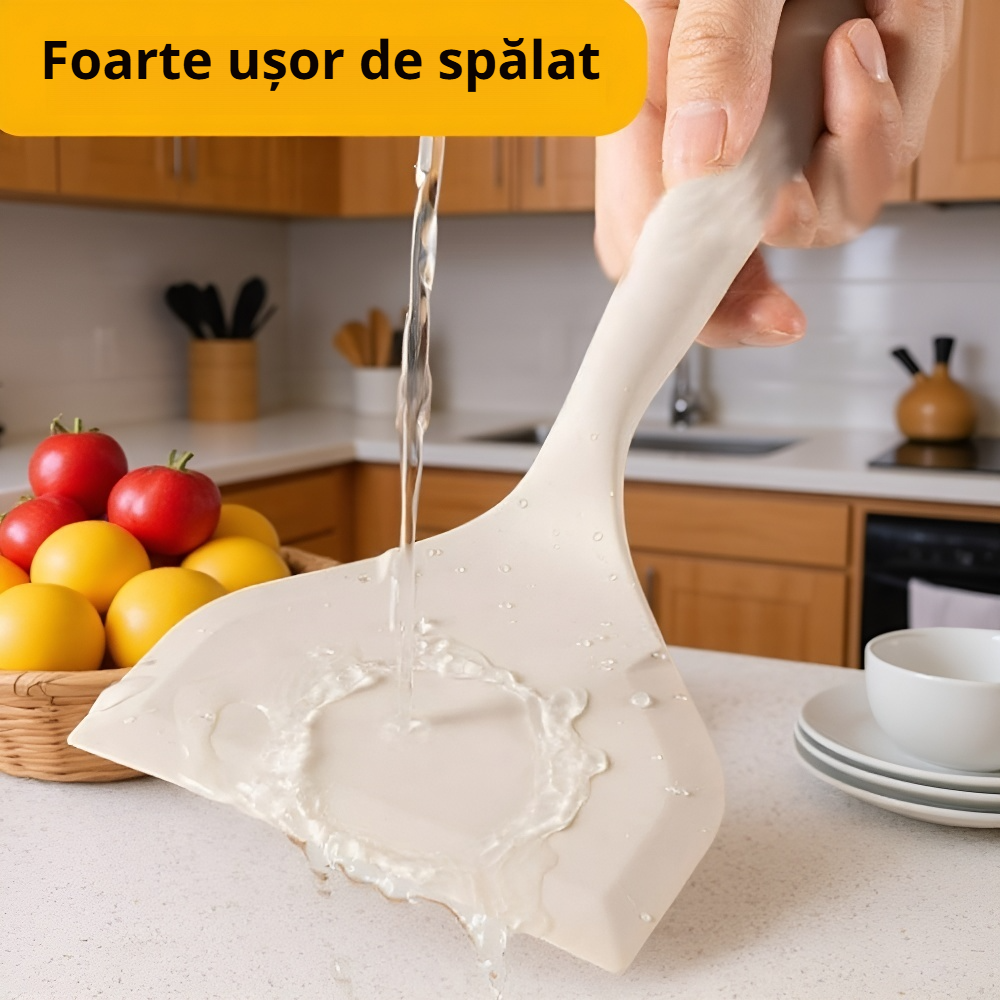Spatulă antiaderentă pentru prepararea Tamagoyaki