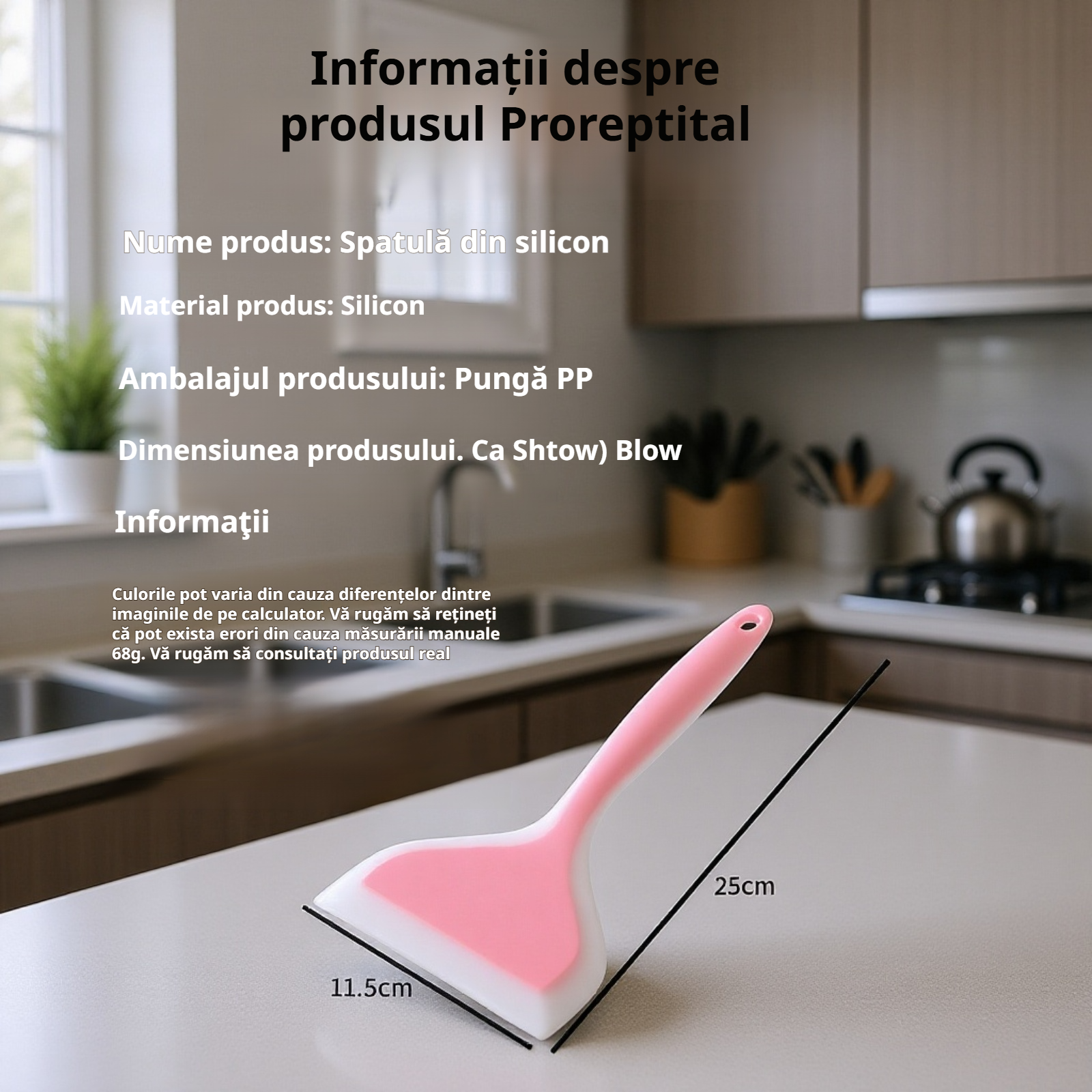 Accesoriu de bucătărie ergonomic pentru gătit sănătos