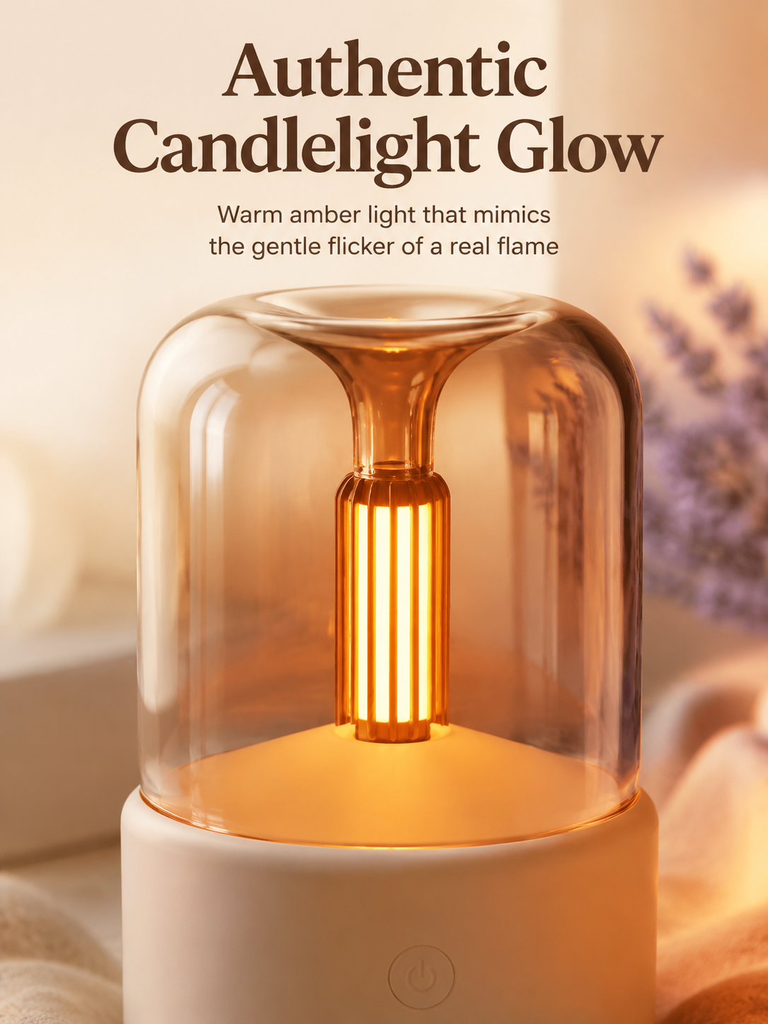 Stylish home diffuser for ambient lighting