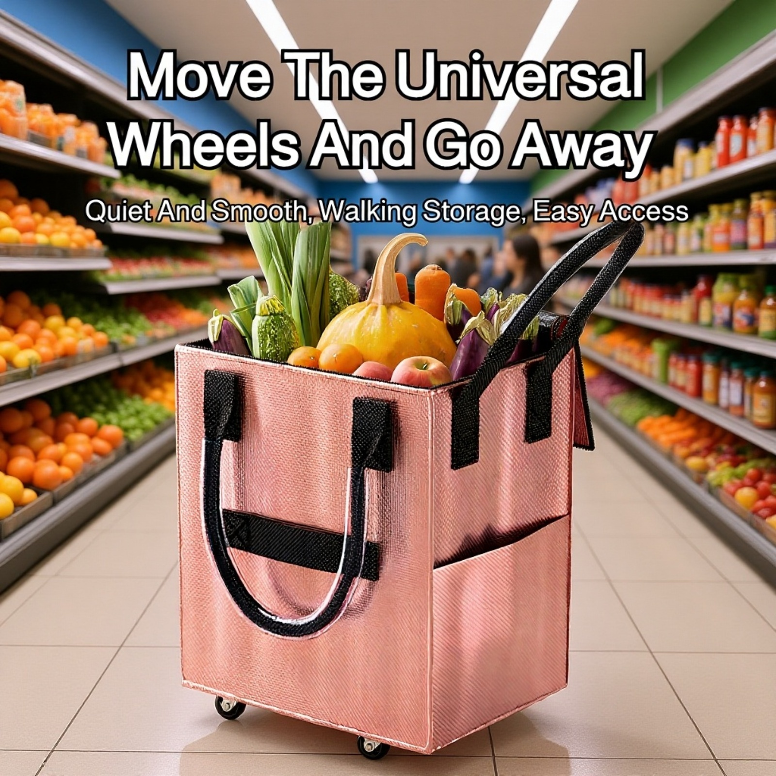 Heavy duty foldable utility cart for easy storage