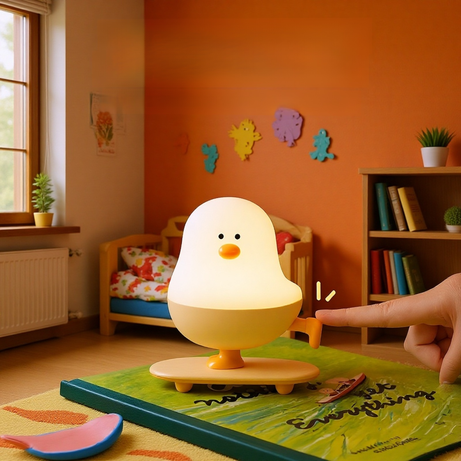 Kinderfreundliches Hühnchen Design Nachtlicht