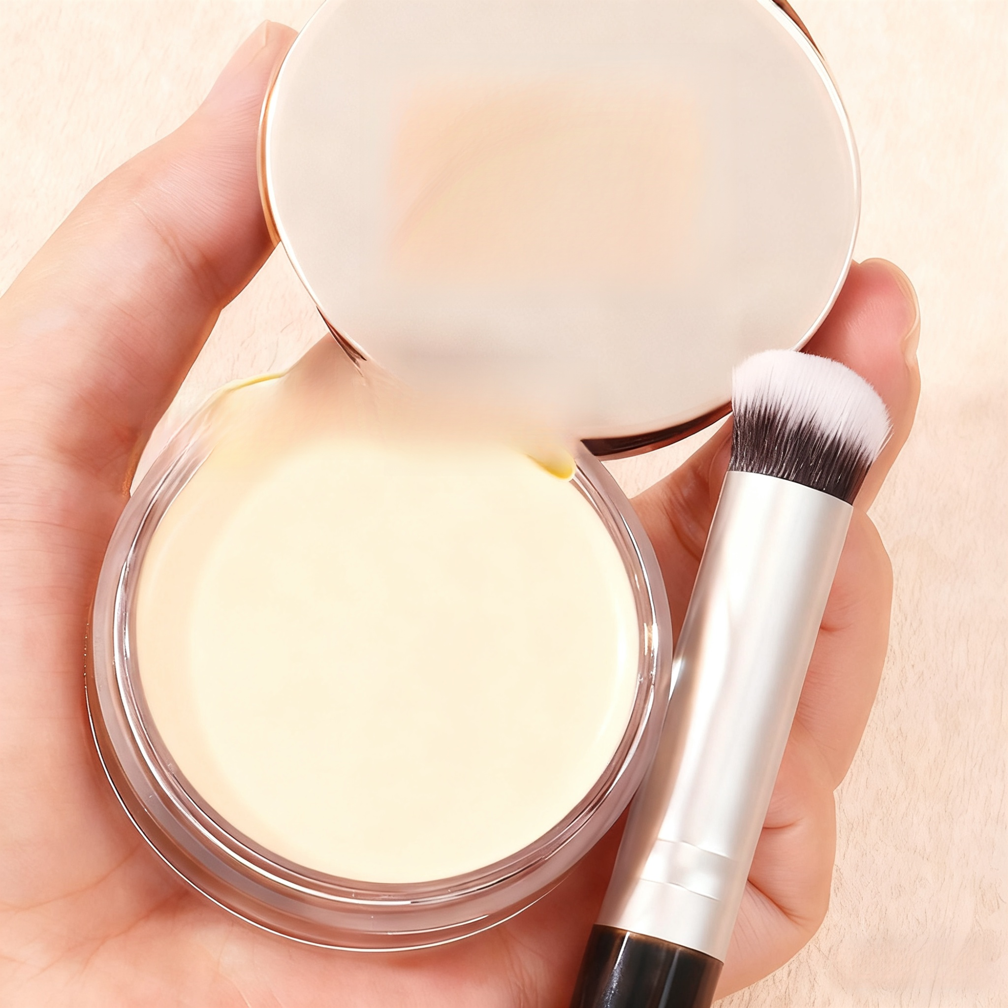 【ซื้อแถมแปรงแต่งหน้า】คอนซีลเลอร์ปกปิดได้ดีขายดี