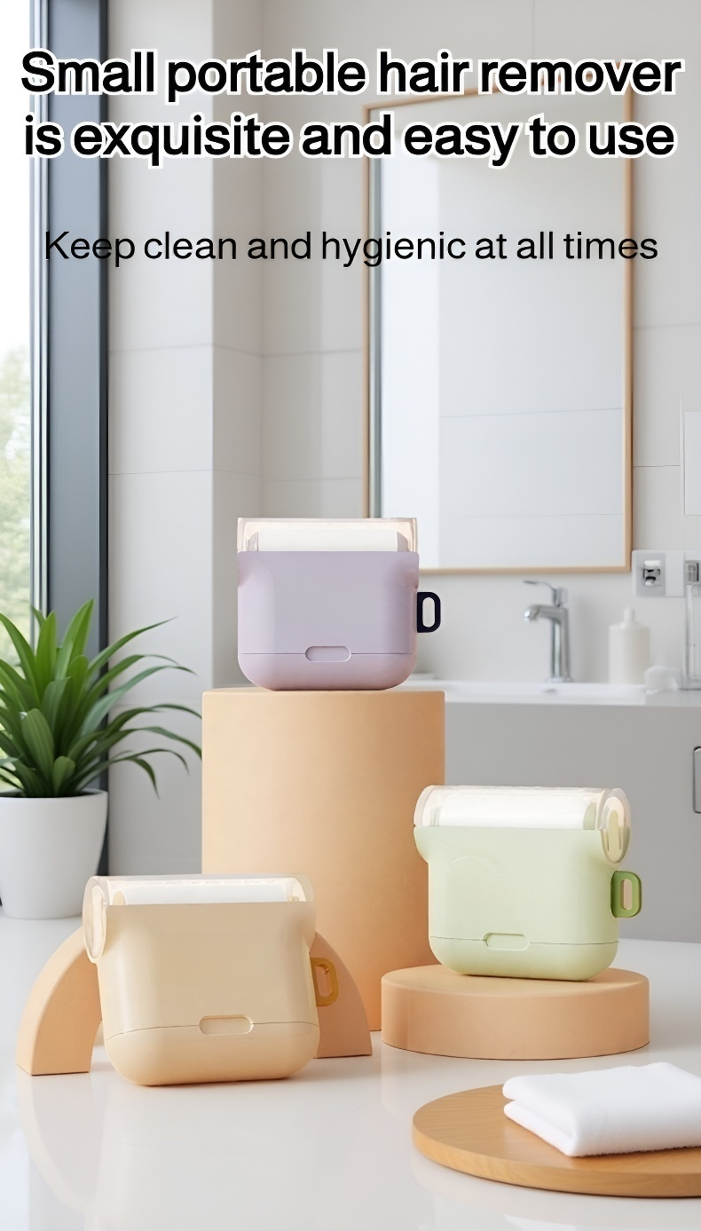 Portable Roller for Pet Hair and Stain Cleaning