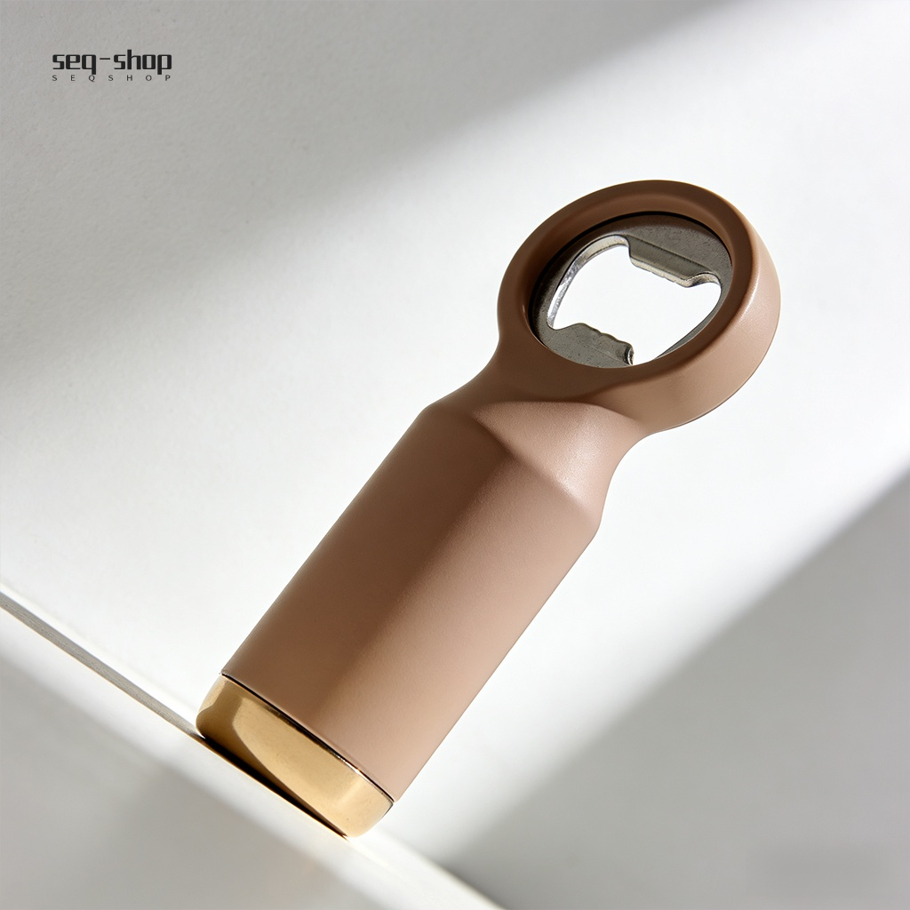 Easy installation of magnetic beer bottle opener