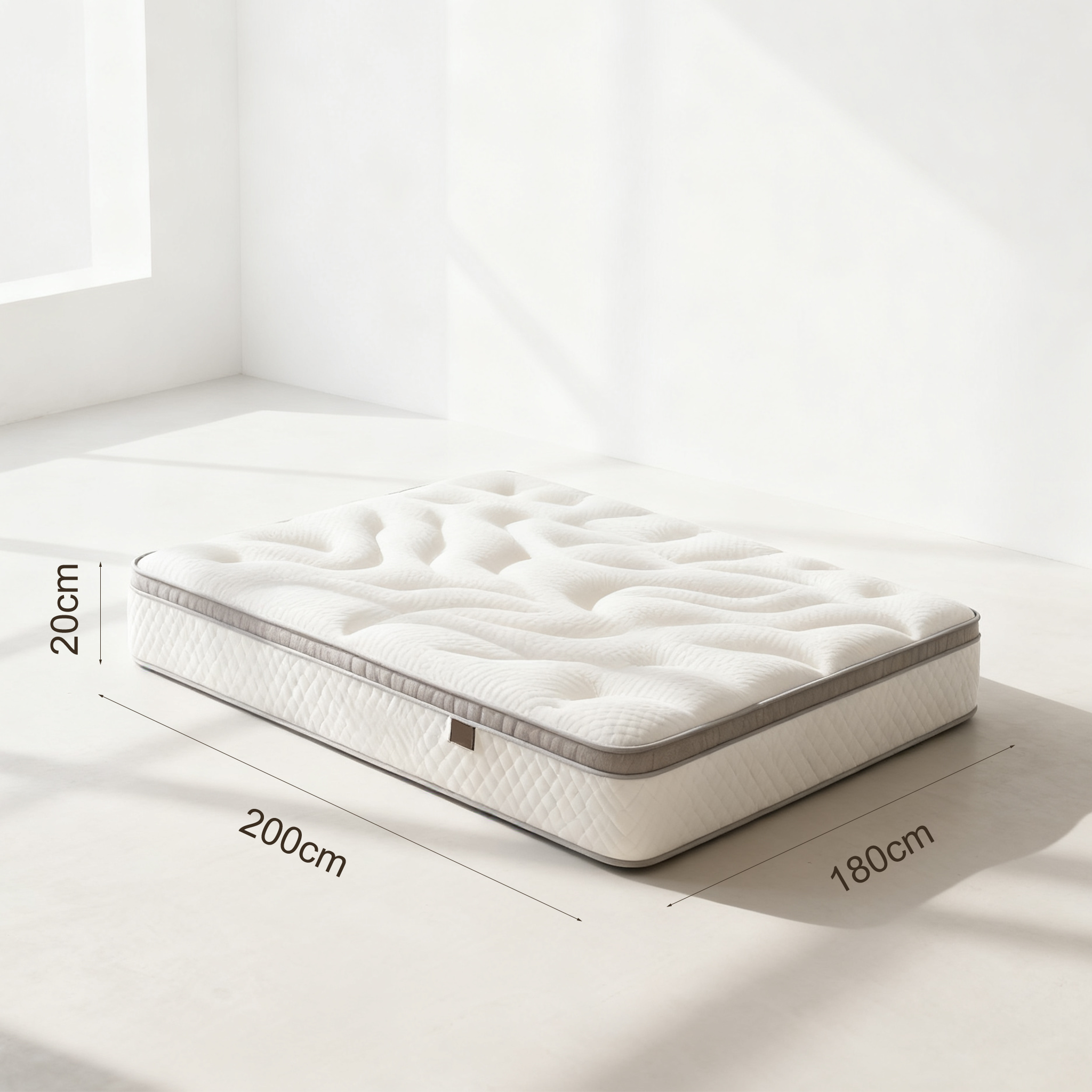 Ortopéd memóriahab matrac testhez igazodó kialakítással