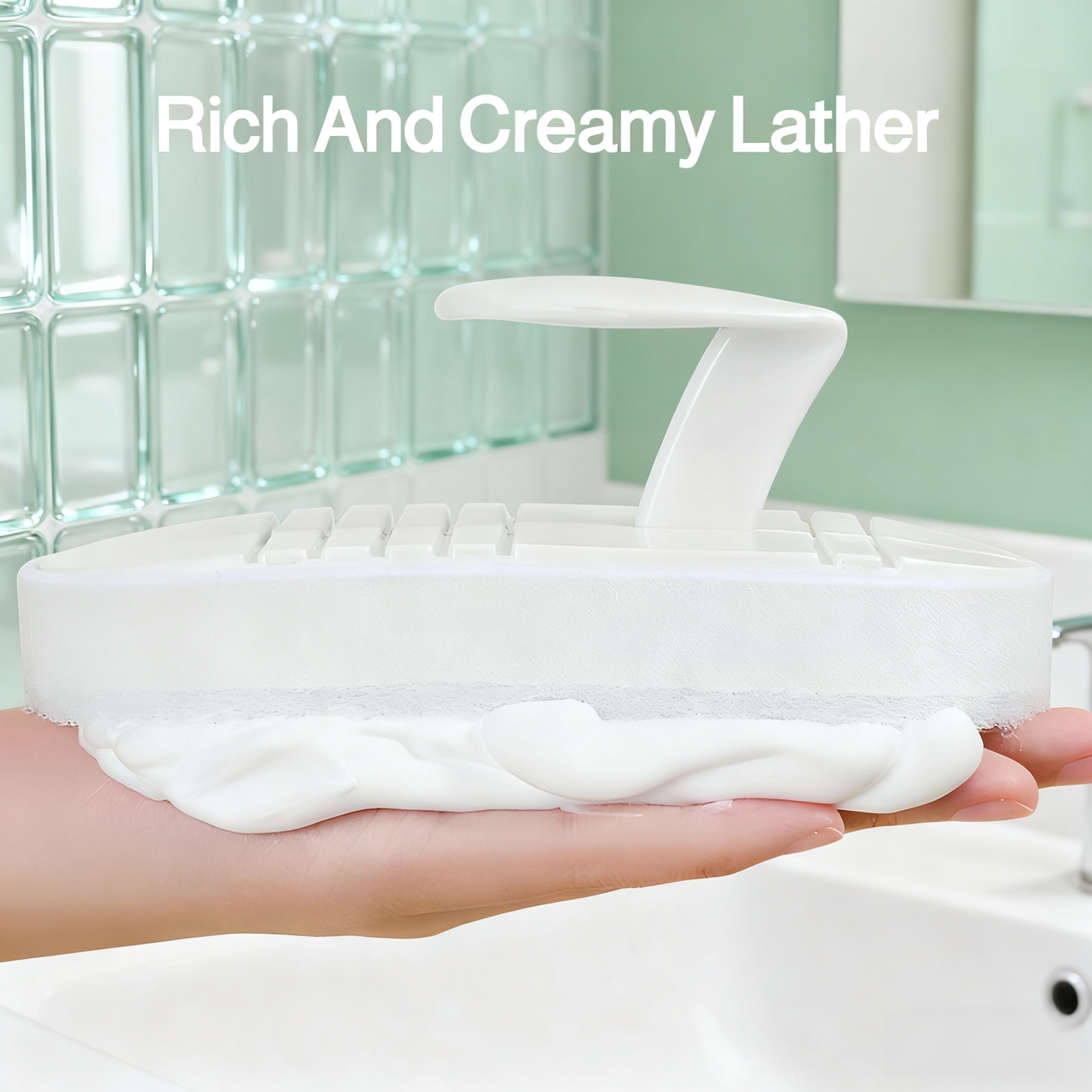 Deep cleaning grout with handheld brush