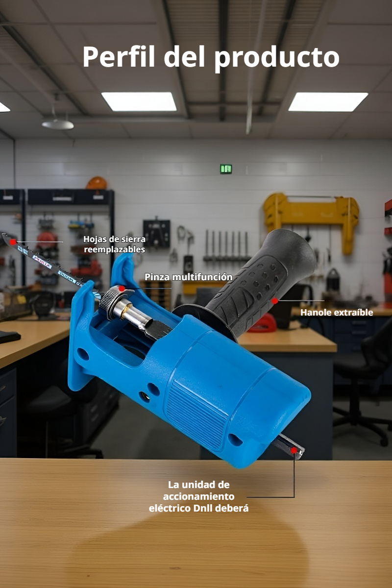 Instalación sencilla del adaptador multifuncional