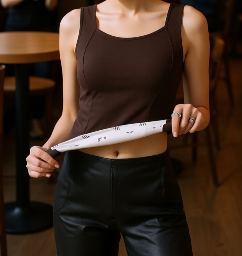 Varratmentes női trikó részletei