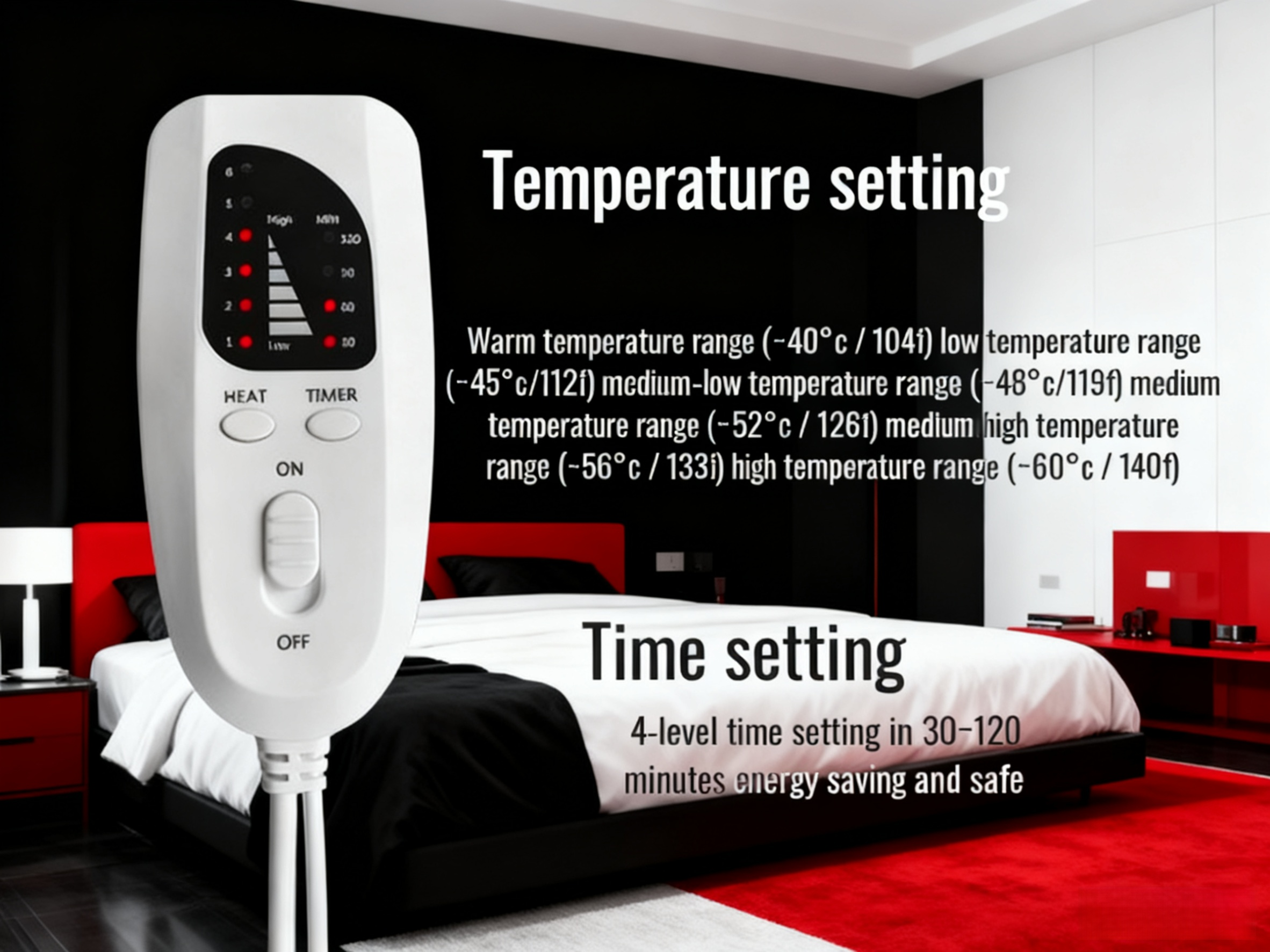 Soft and Cozy Fabric of Electric Heating Blanket