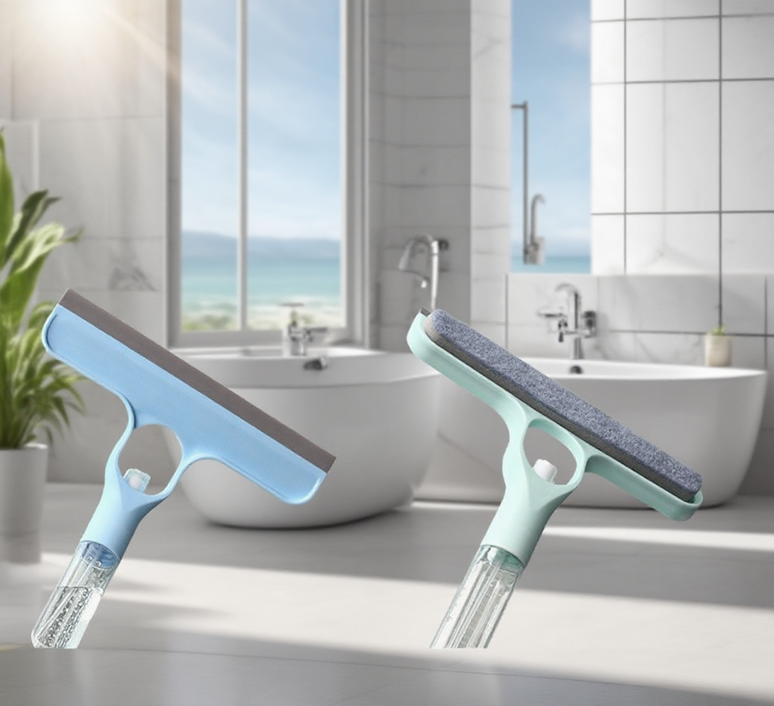 Čistič oken s ergonomickou rukojetí