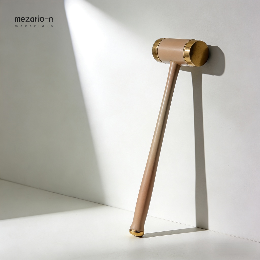 Ergonomic design of back tapping hammer