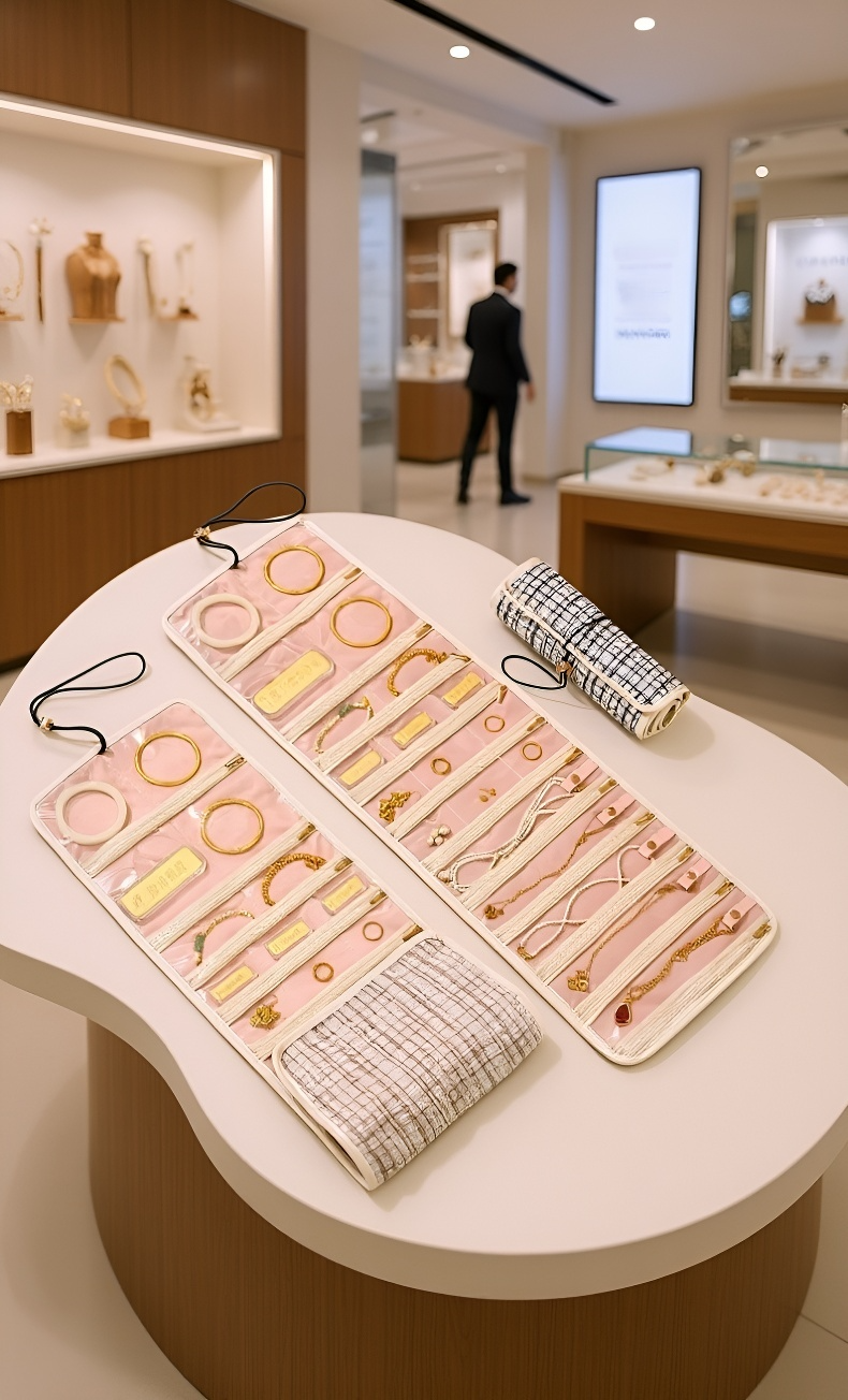 Große tragbare Schmucktasche – robust und langlebig