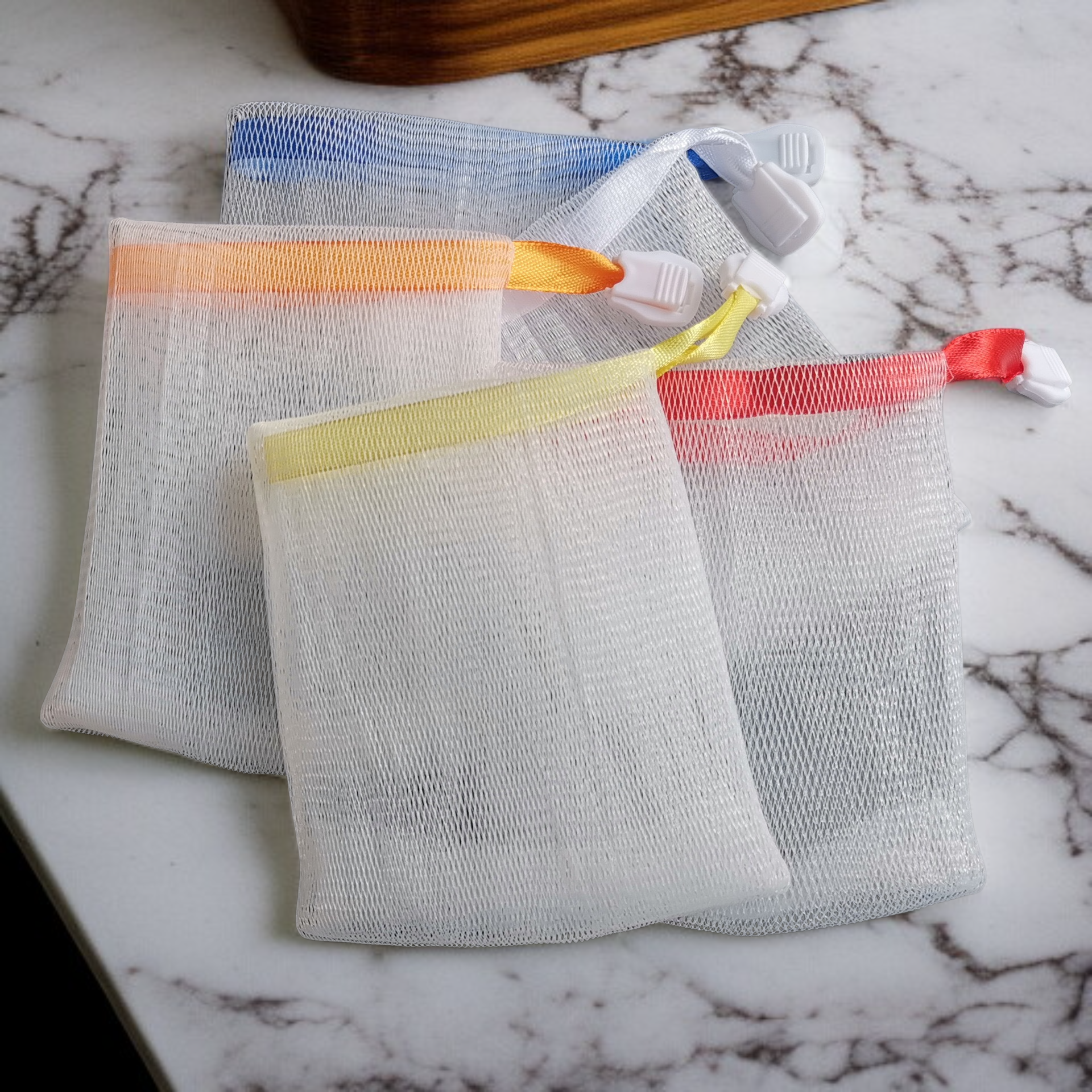 Zbliżenie na mydło do mycia twarzy