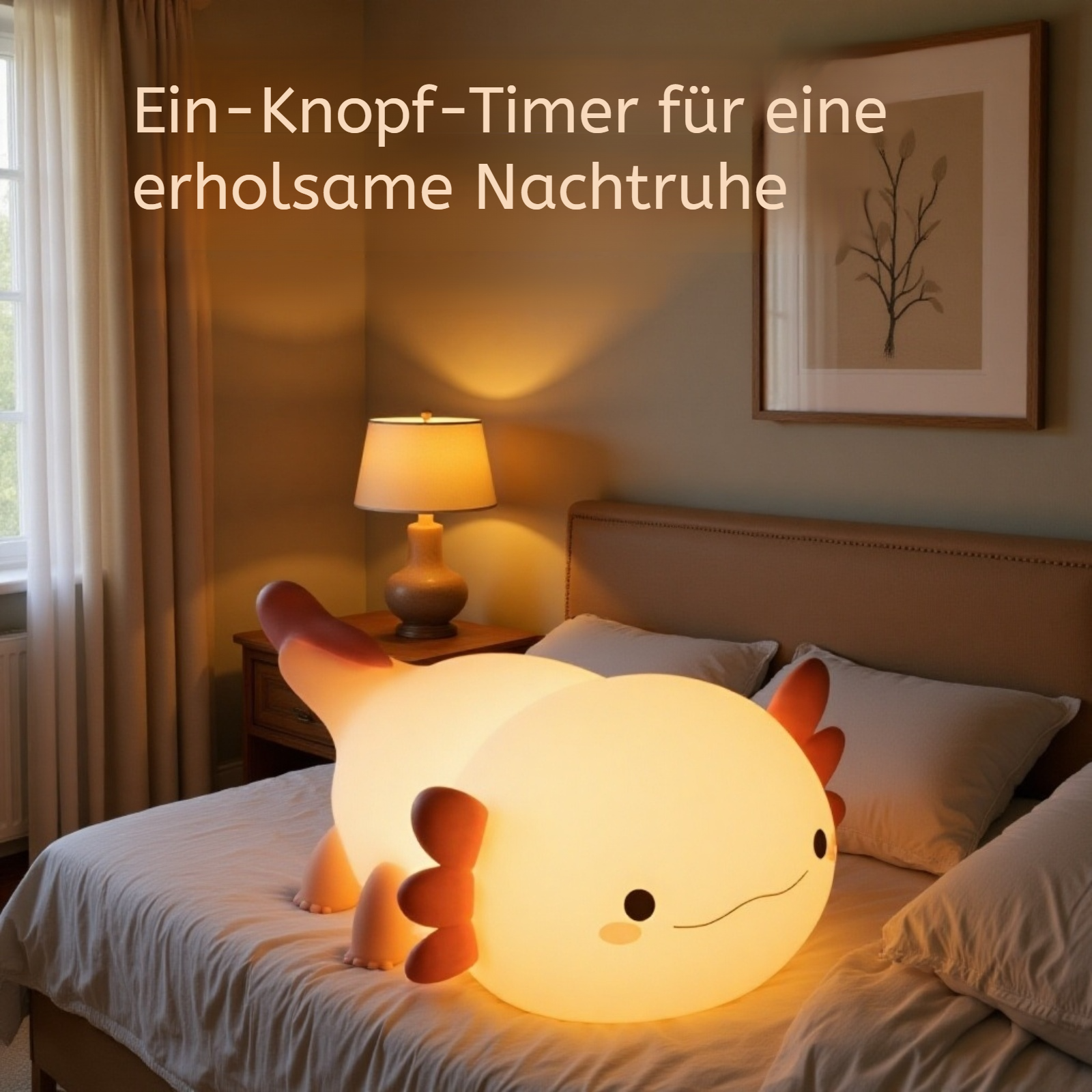 Kinderfreundliches Nachtlicht im Dinosaurier-Stil