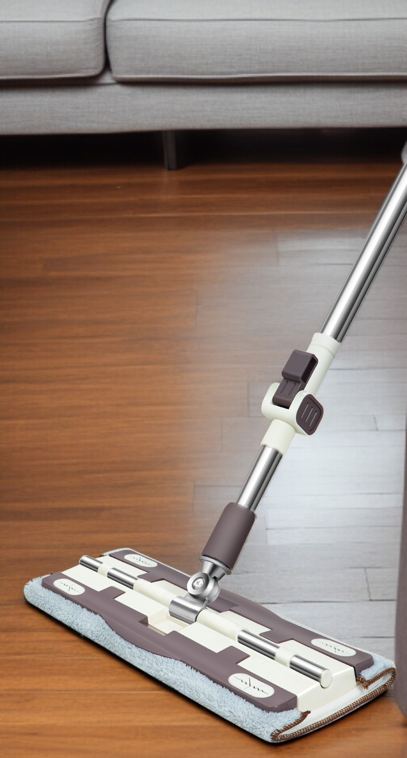 Rags Cleaning Tools Flat Mop with Retractable Storage