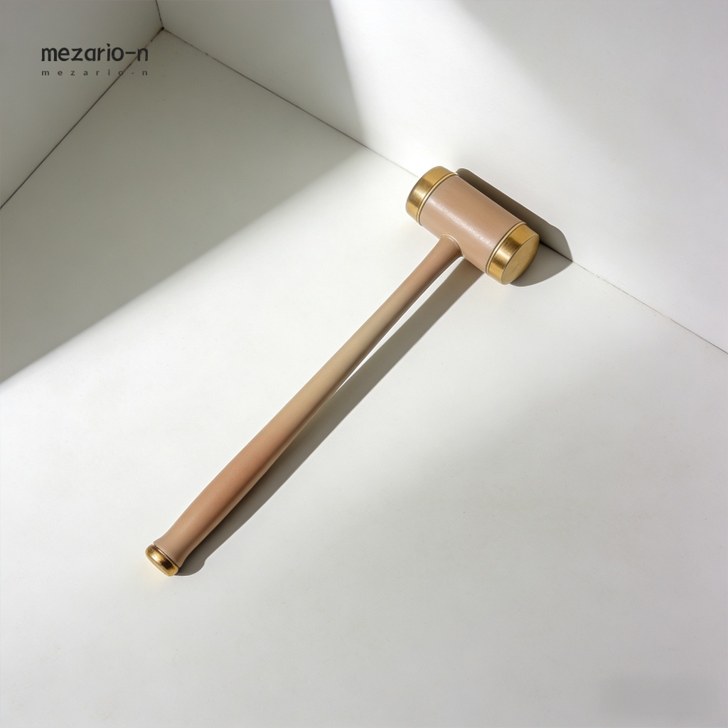 Deep tissue massage with tapping hammer