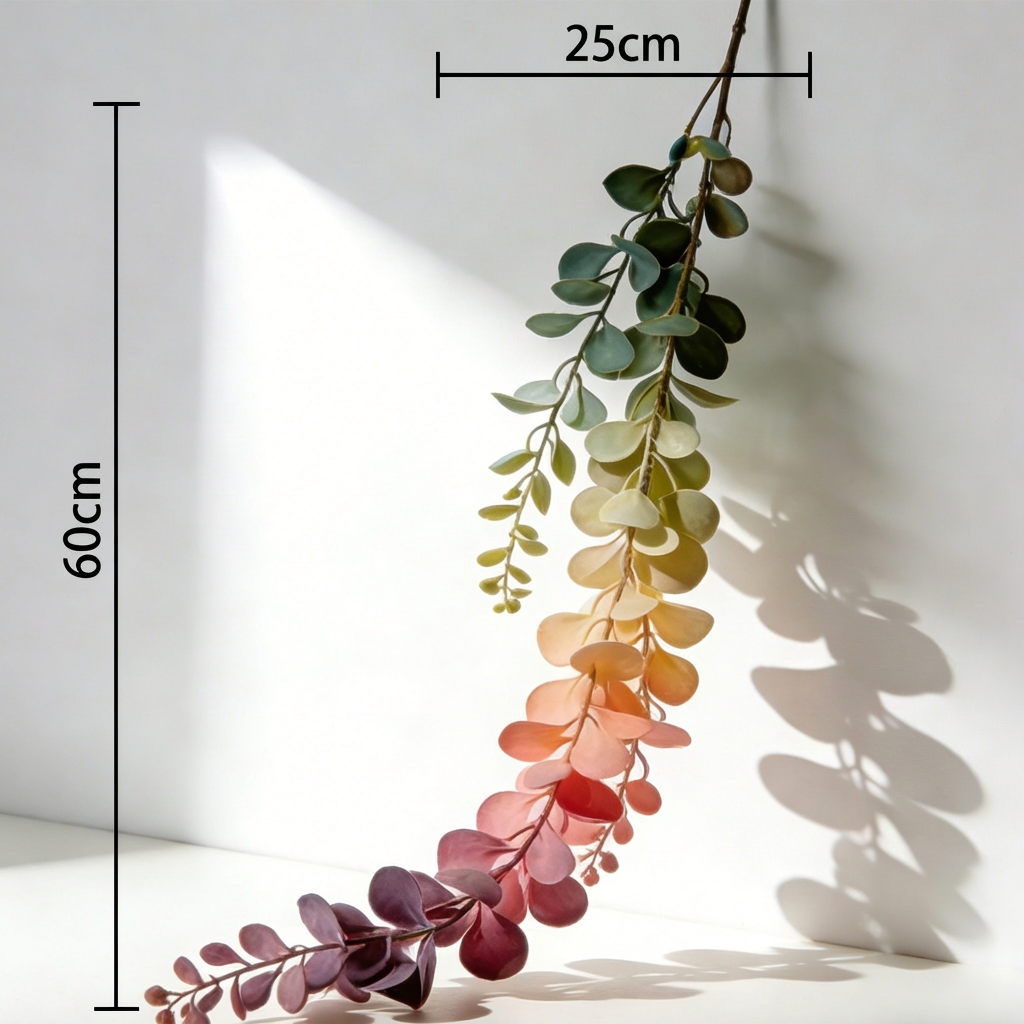 Realistic artificial vines with gradient petals