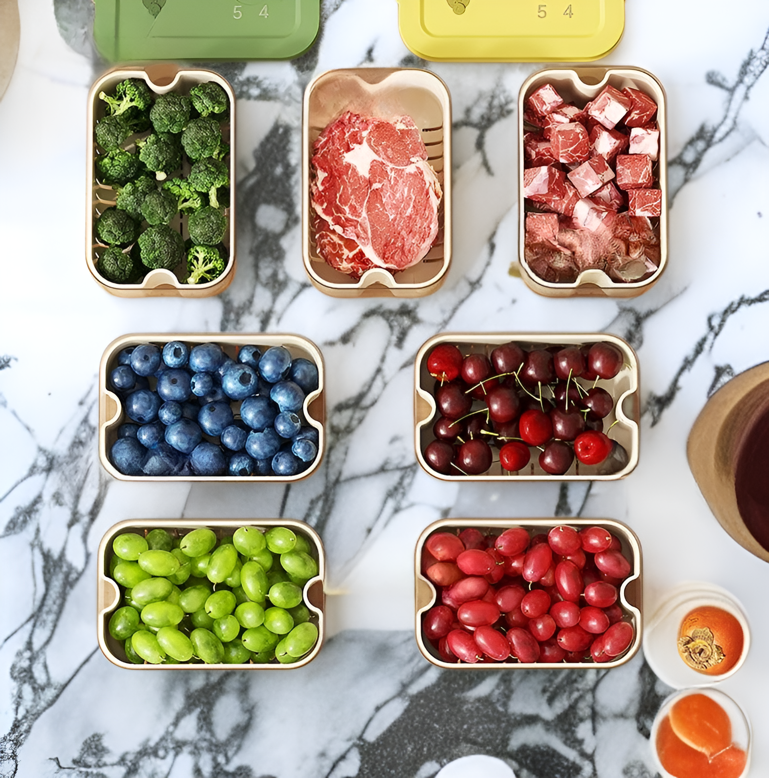 กล่องเก็บผักและผลไม้ขนาดใหญ่ใช้งานสะดวก