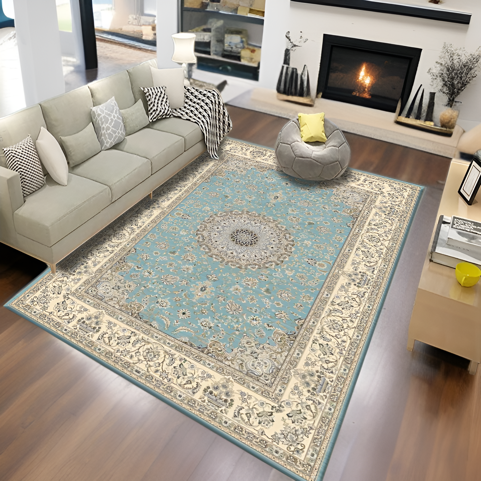 高品質素材の長方形カーペット