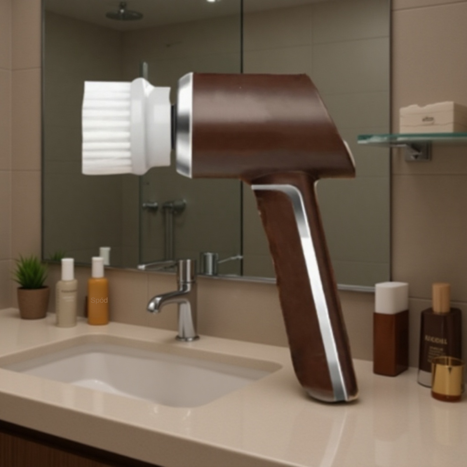 Elektryczna przenośna szczotka do czyszczenia z ładowaniem