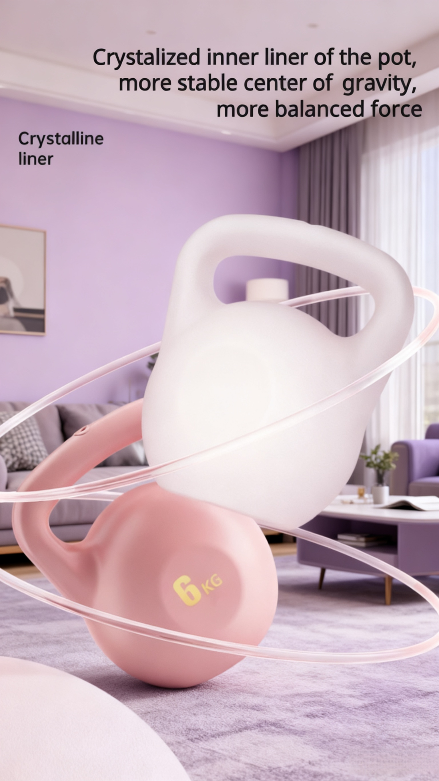 Easy-to-use hip-lift kettlebell for strength training