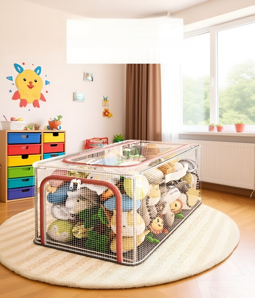 Caja plegable para guardar ropa y accesorios