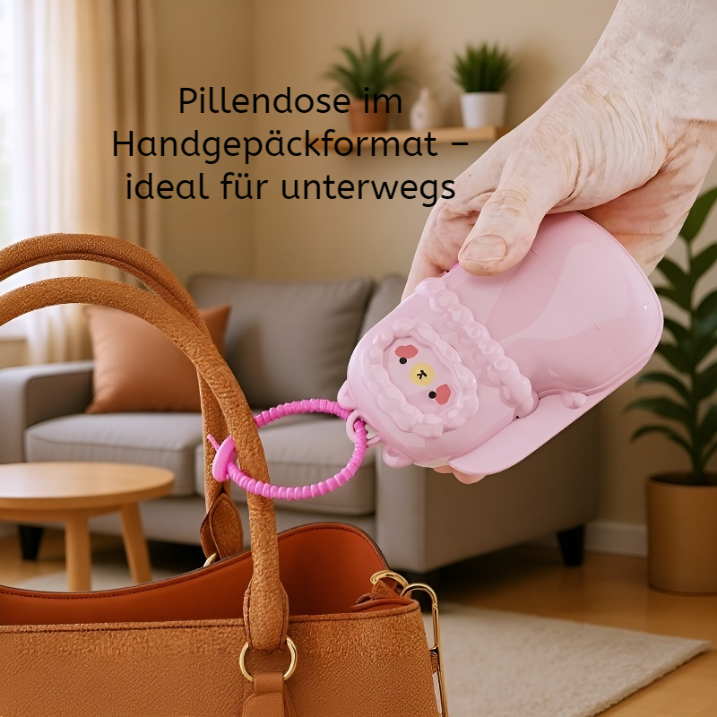 Tragbarer Kosmetik-Organizer für Schmuck und Medikamente