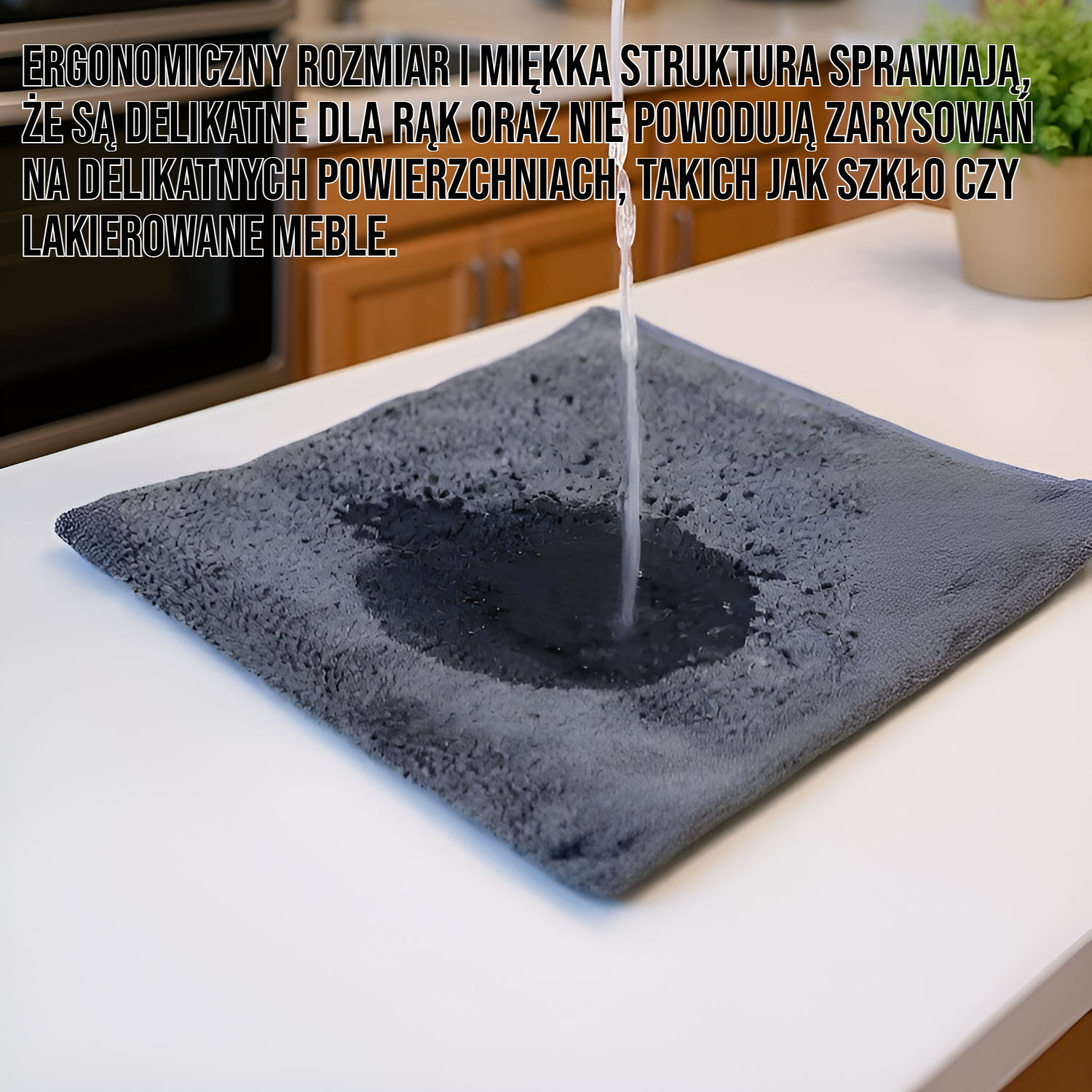 Podwójne zagęszczone ręczniki do ścierania wody na samochodzie