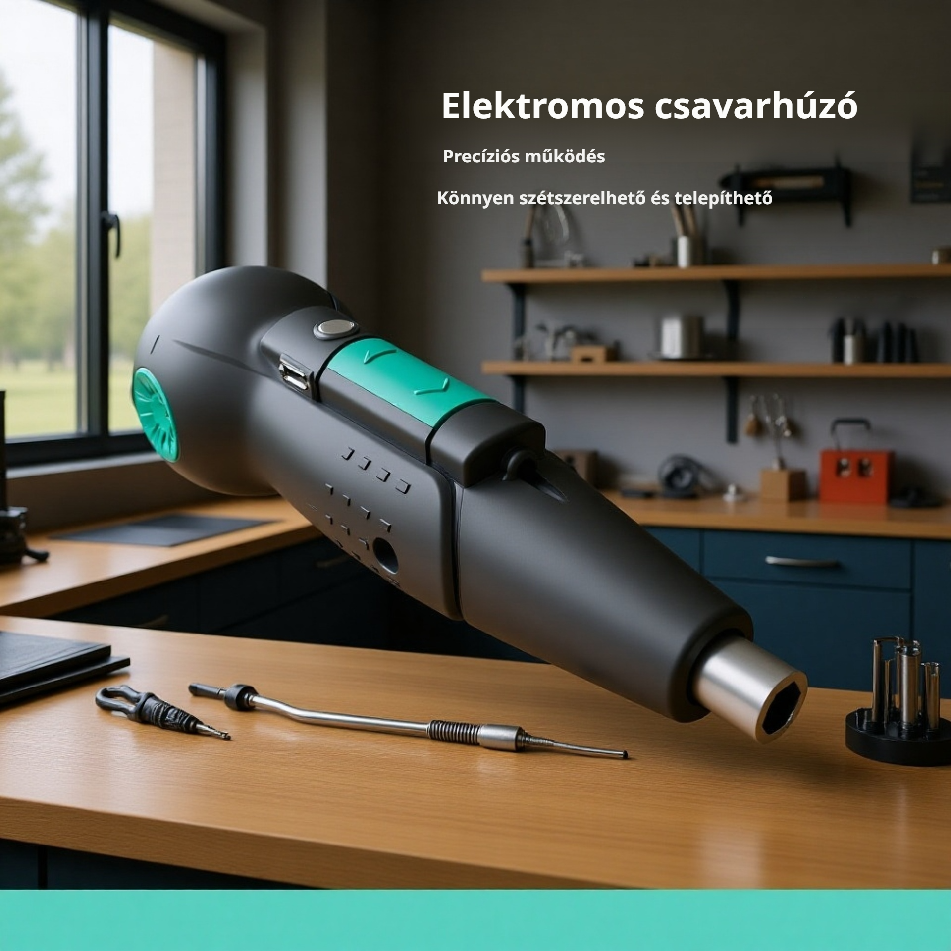 Kompakt elektromos csavarhúzó otthoni használathoz