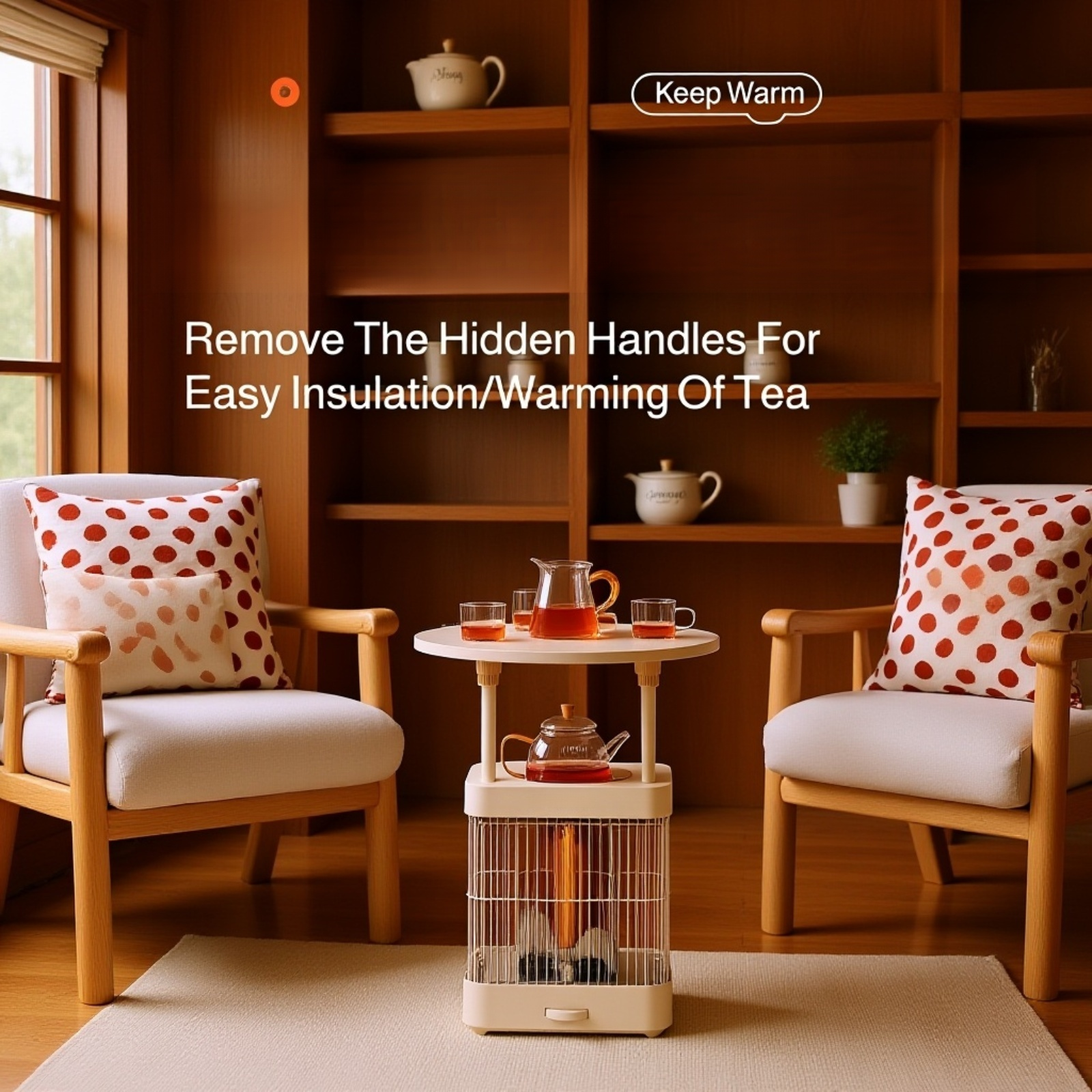 Compact infrared heater for energy efficiency