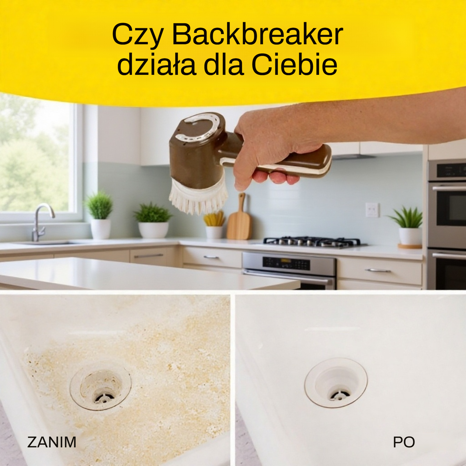 Szczotka do czyszczenia z akumulatorem