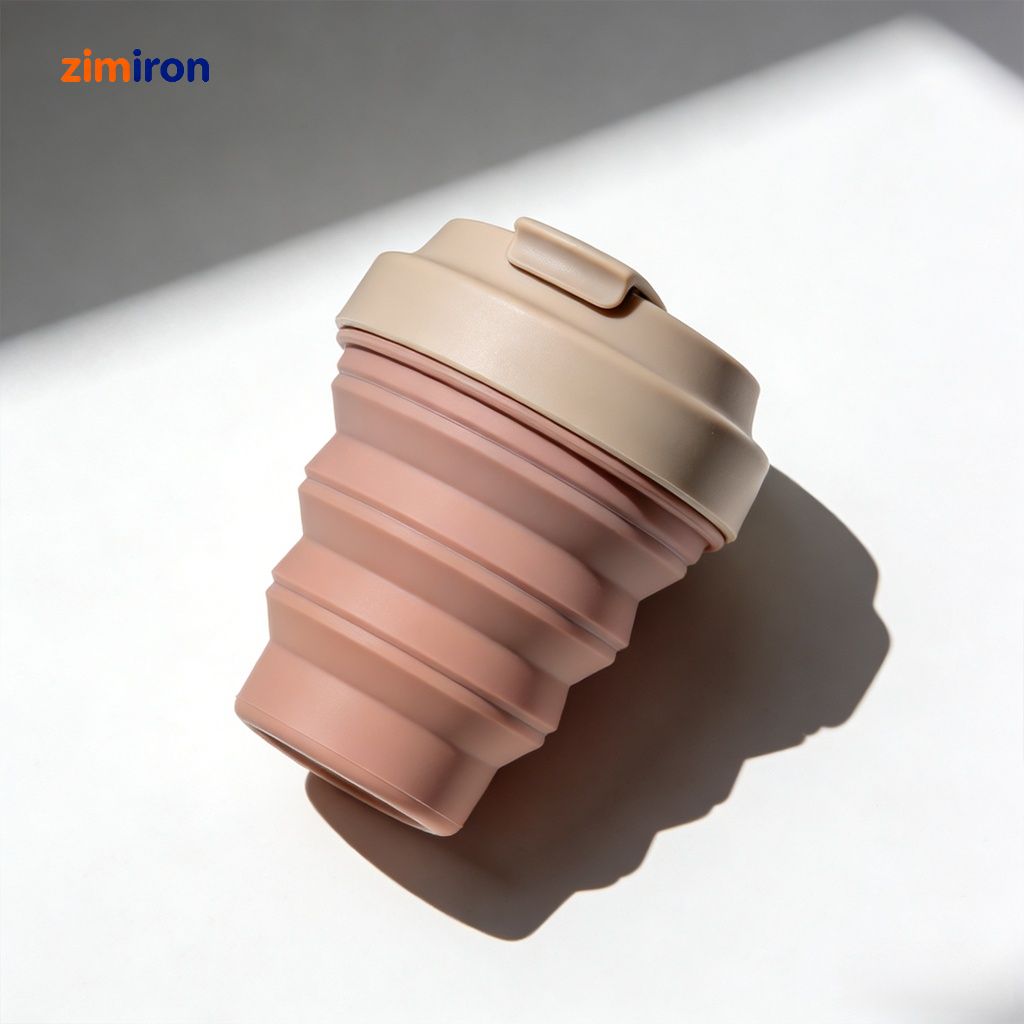 Portable silicone water cup for travel