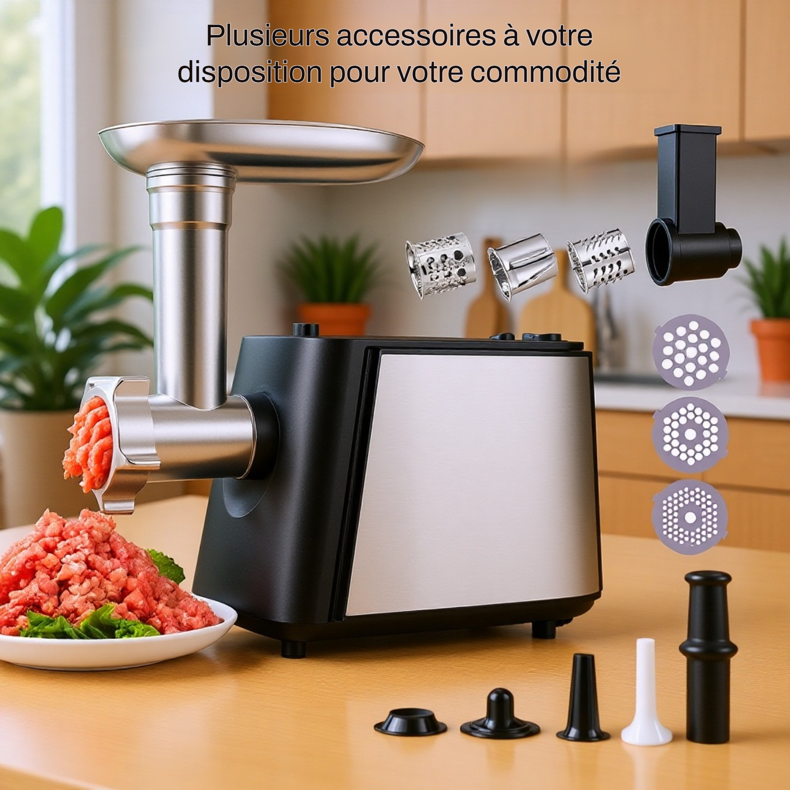 Préparation de viande hachée fraîche à domicile