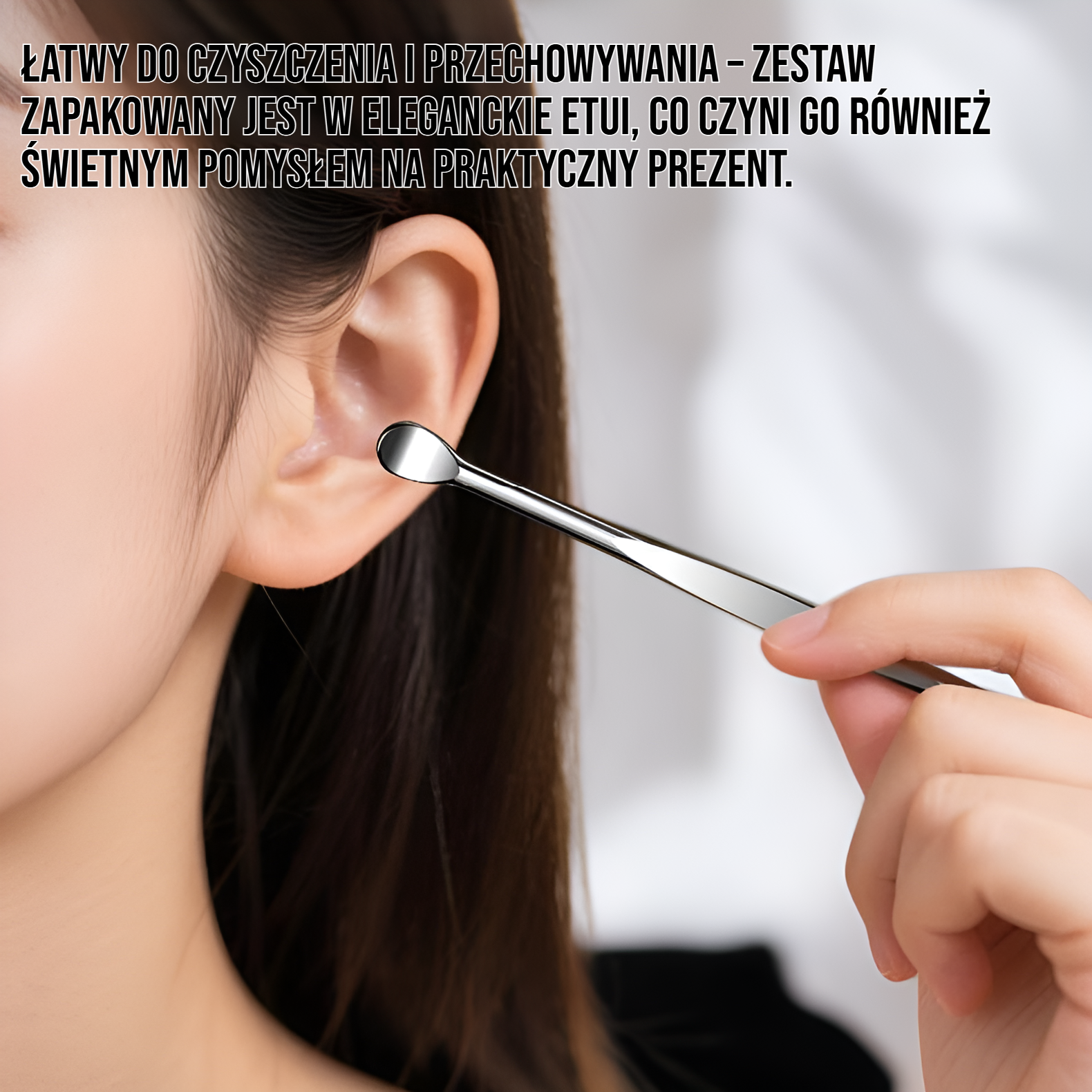 Zestaw trwałych obcinaczy do paznokci ze stali nierdzewnej