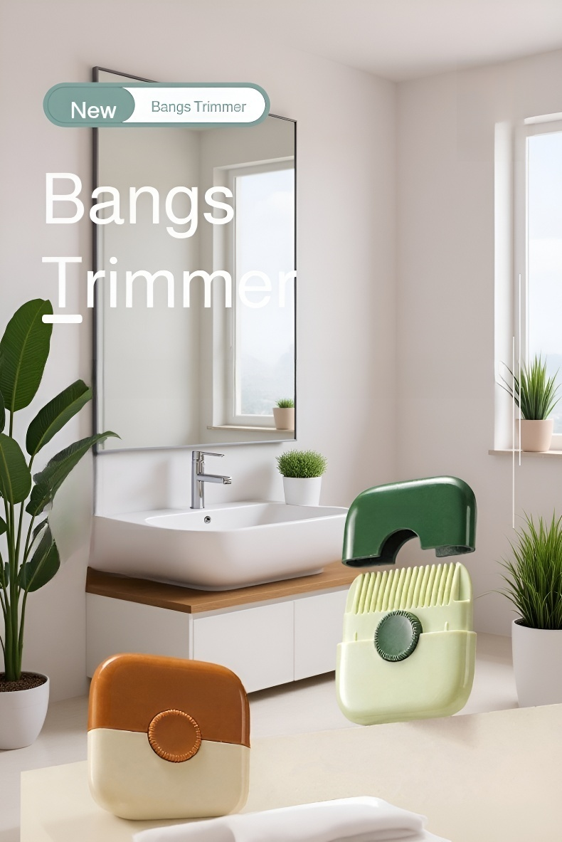 Double-Sided 2-in-1 Portable Hair Thinning Comb close-up view